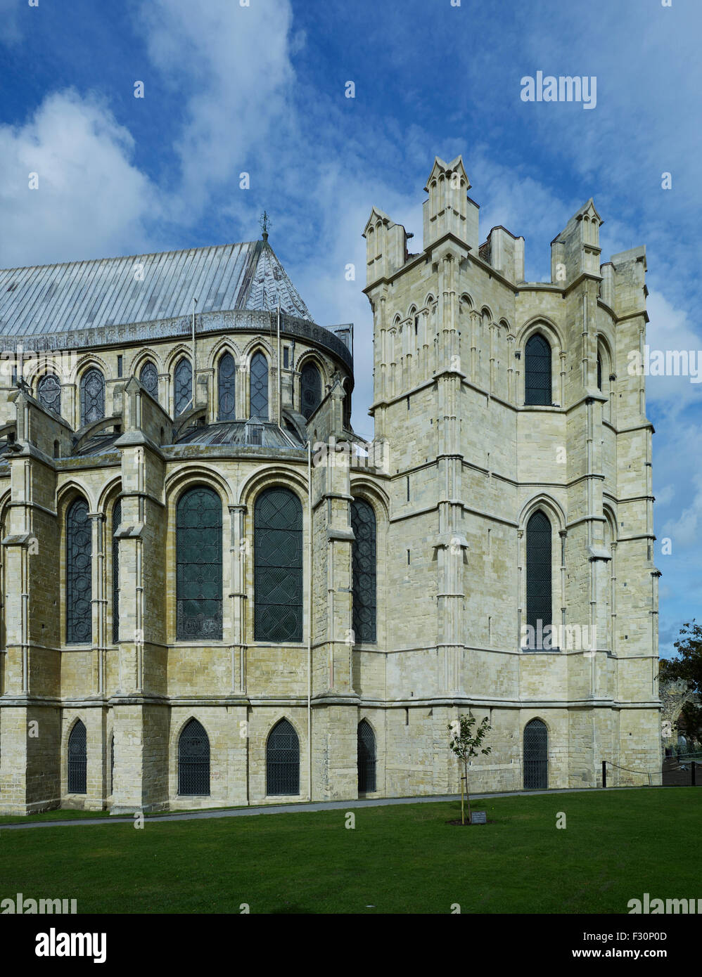 La Cathédrale de Canterbury, Kent. Corona à l'extrémité est Banque D'Images