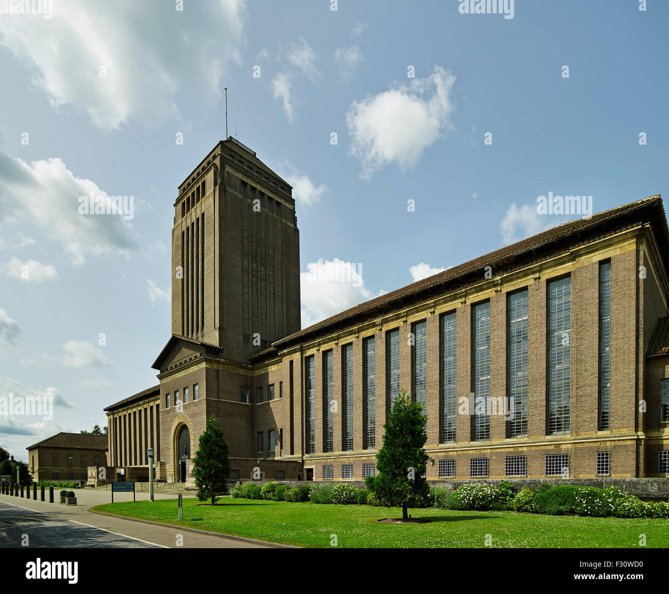 Cambridge University Library 1931-34 par Sir Giles Gilbert Scott. Banque D'Images