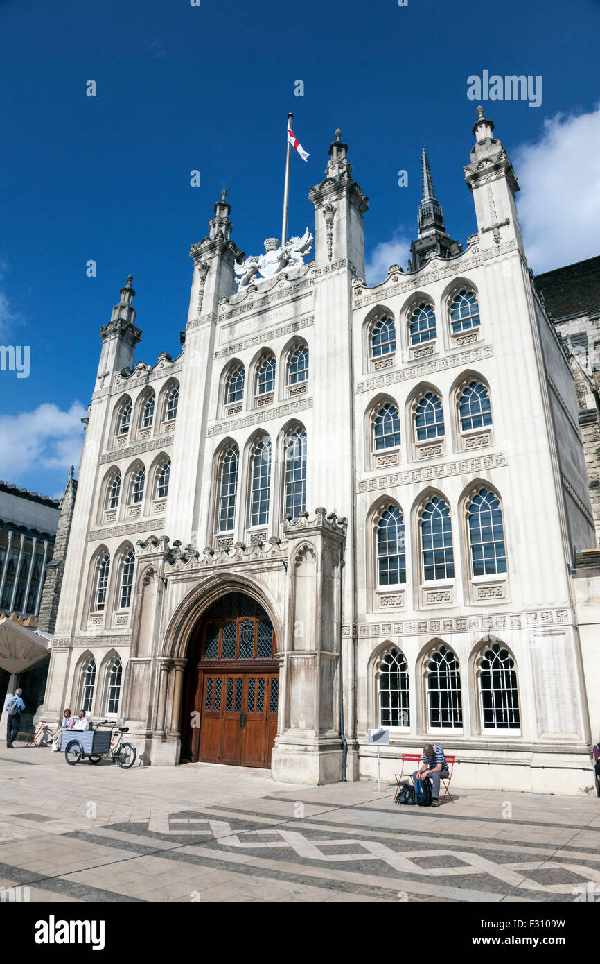 Guildhall, le cérémonial et centre administratif de la ville de Londres et sa Corporation Banque D'Images