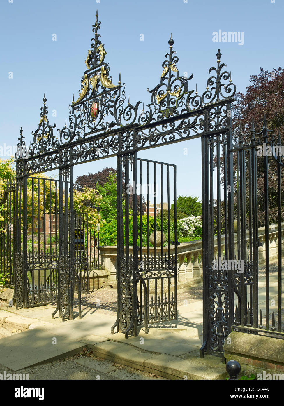 Clare College, Cambridge, gates Banque D'Images