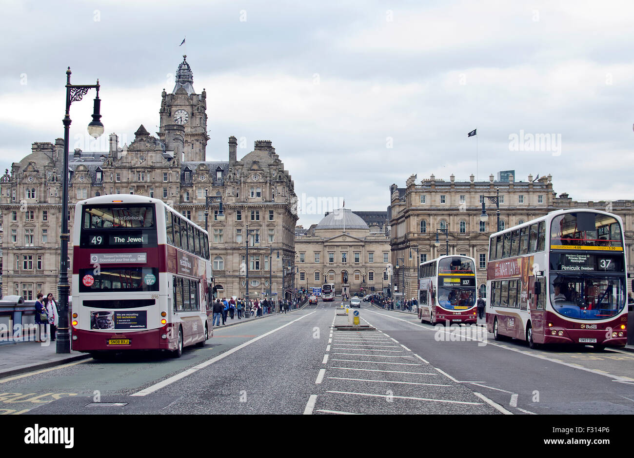 North bridge Edinburgh, Ecosse Banque D'Images