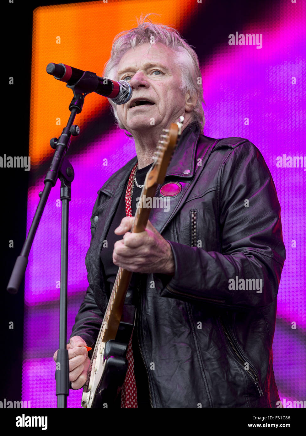 -Le Festival de rembobinage festival 80's à Scone Palace Musiciens : Dave Edmunds Où : Perth, Ecosse, Royaume-Uni Quand : 26 Juil 2015 Banque D'Images