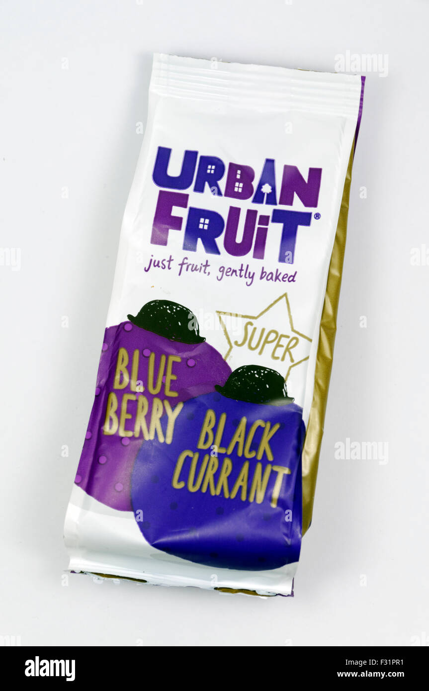 Snack-fruits urbain. paquet. Banque D'Images