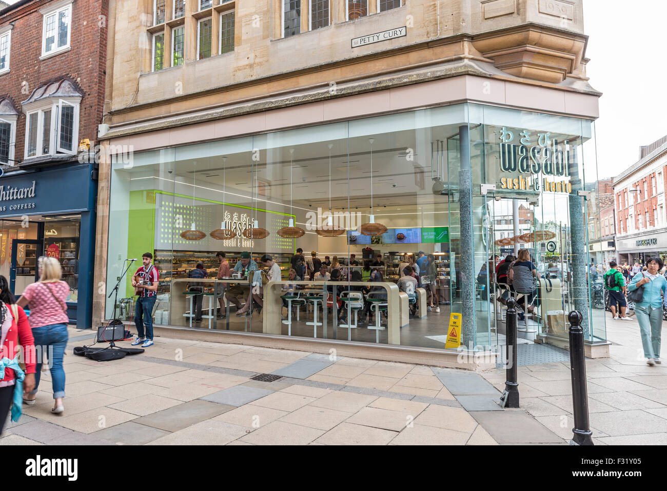 Restaurant Wasabi une autre à Cambridge Cambridgeshire Angleterre Banque D'Images