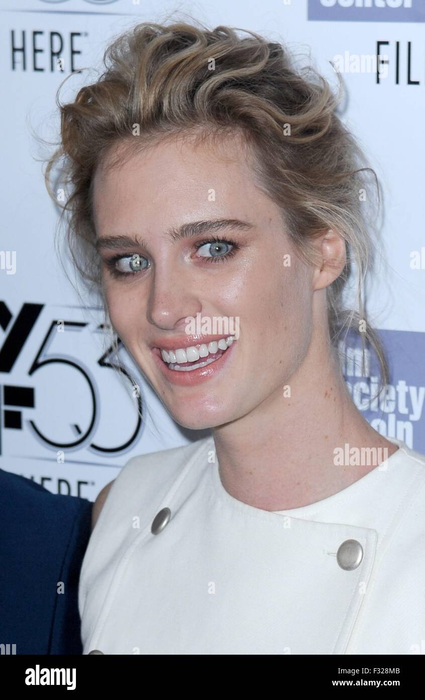 New York, NY, USA. 27 Sep, 2015. Davis à Mackenzie pour les arrivées le martien en première mondiale au Festival du Film de New York 2015, Alice Tully Hall au Lincoln Center, New York, NY Le 27 septembre 2015. Credit : Kristin Callahan/Everett Collection/Alamy Live News Banque D'Images