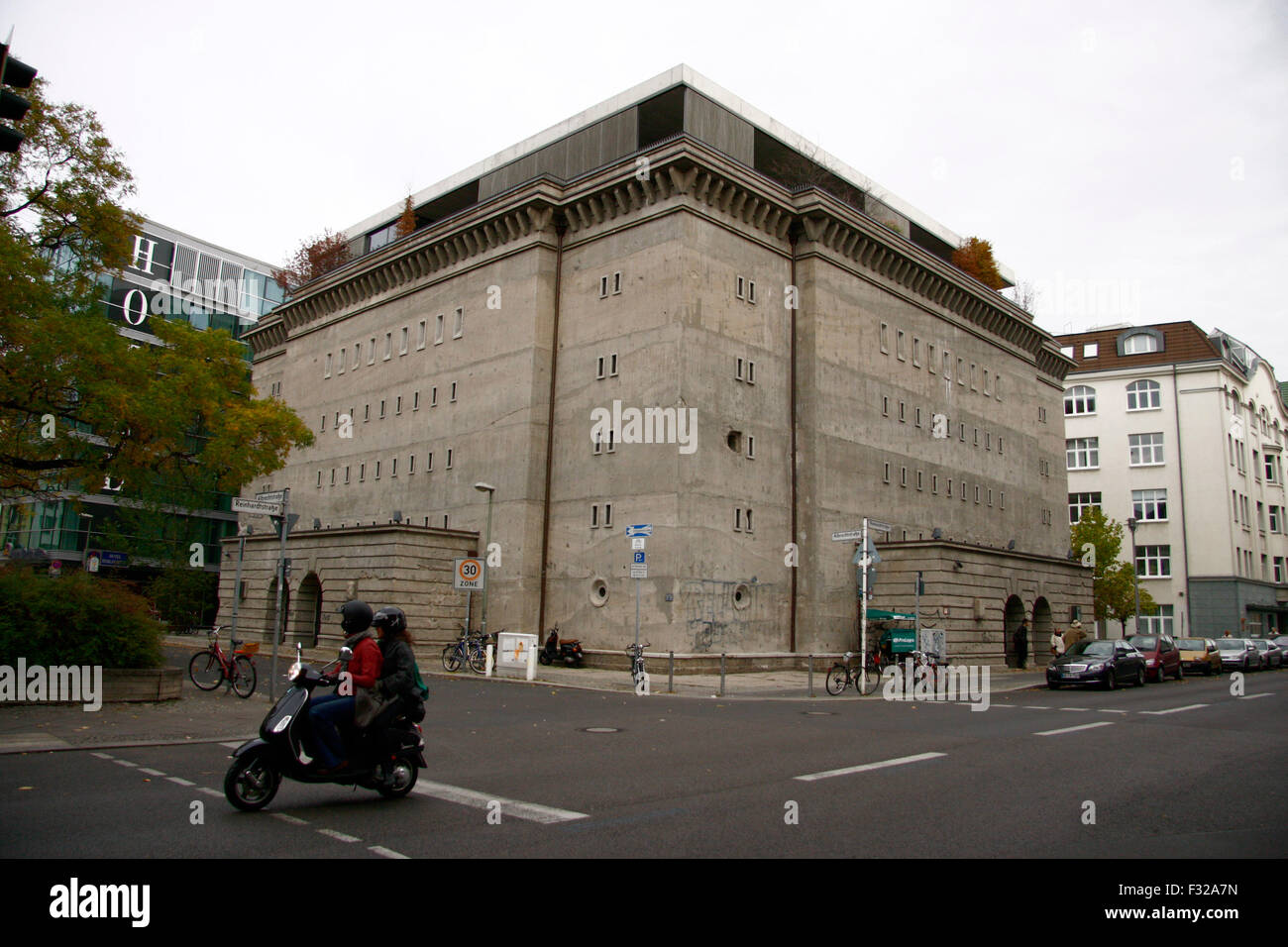 Bunker, Berlin-Mitte. Banque D'Images