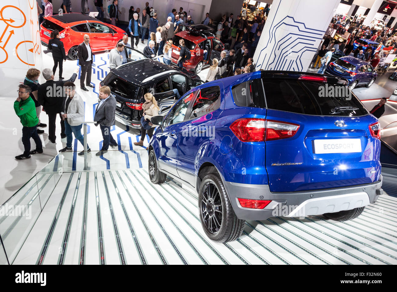 Ford EcoSport sur l IAA International Motor Show 2015 Banque D'Images