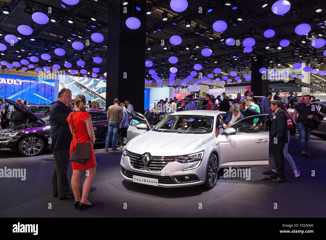 La nouvelle Renault Talisman à l'IAA International Motor Show 2015 Banque D'Images