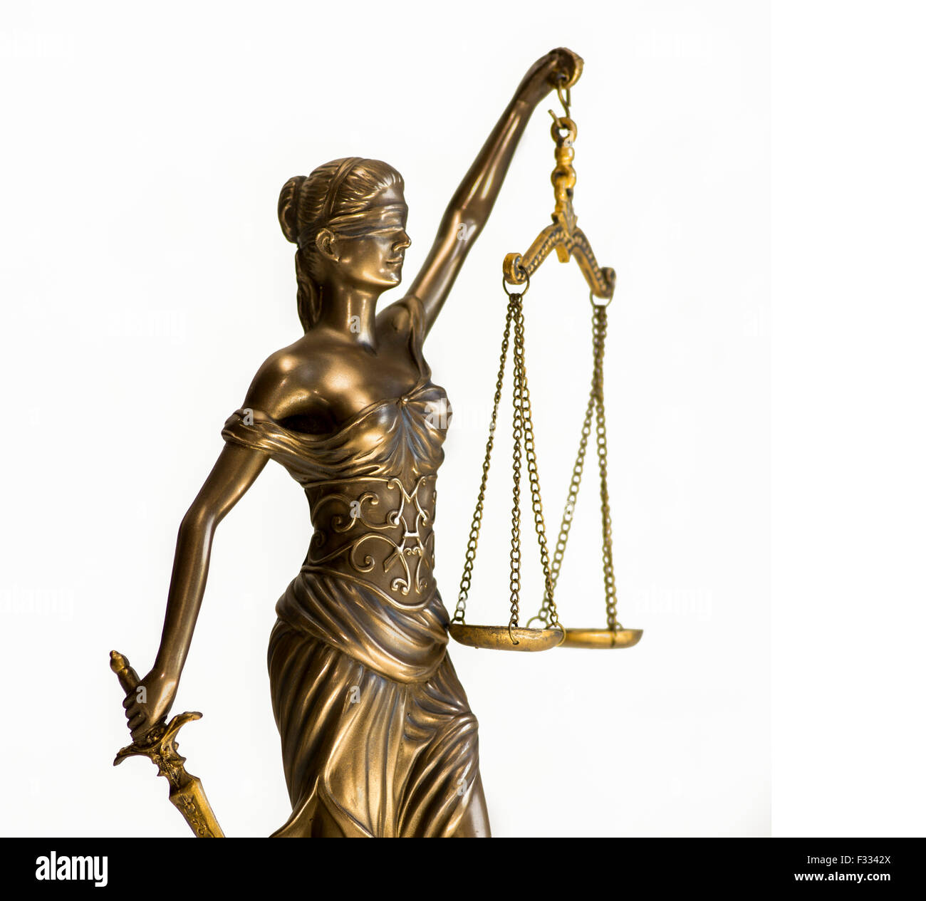 Balance de la Justice - symbole du droit juridique de l'image concept. Banque D'Images