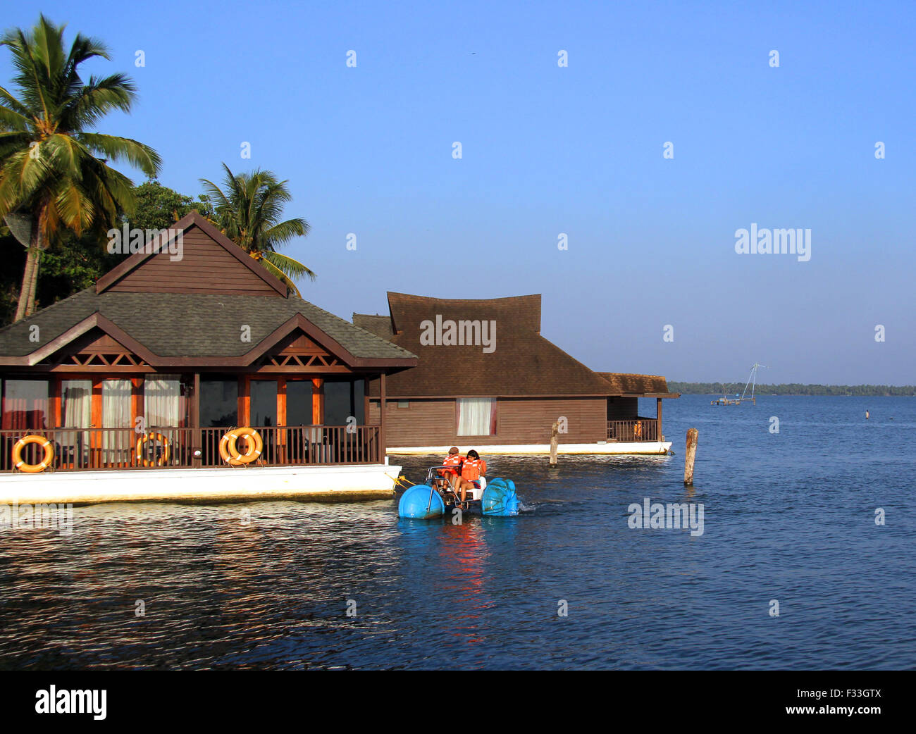 Kerala backwaters Banque D'Images