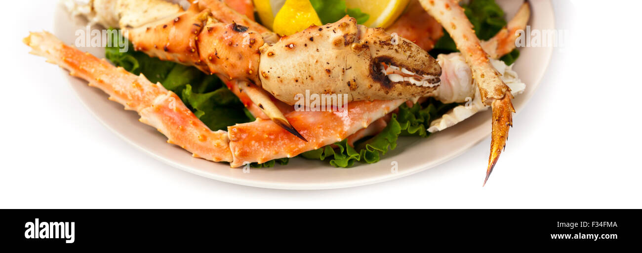 Pattes de crabe des neiges Banque D'Images