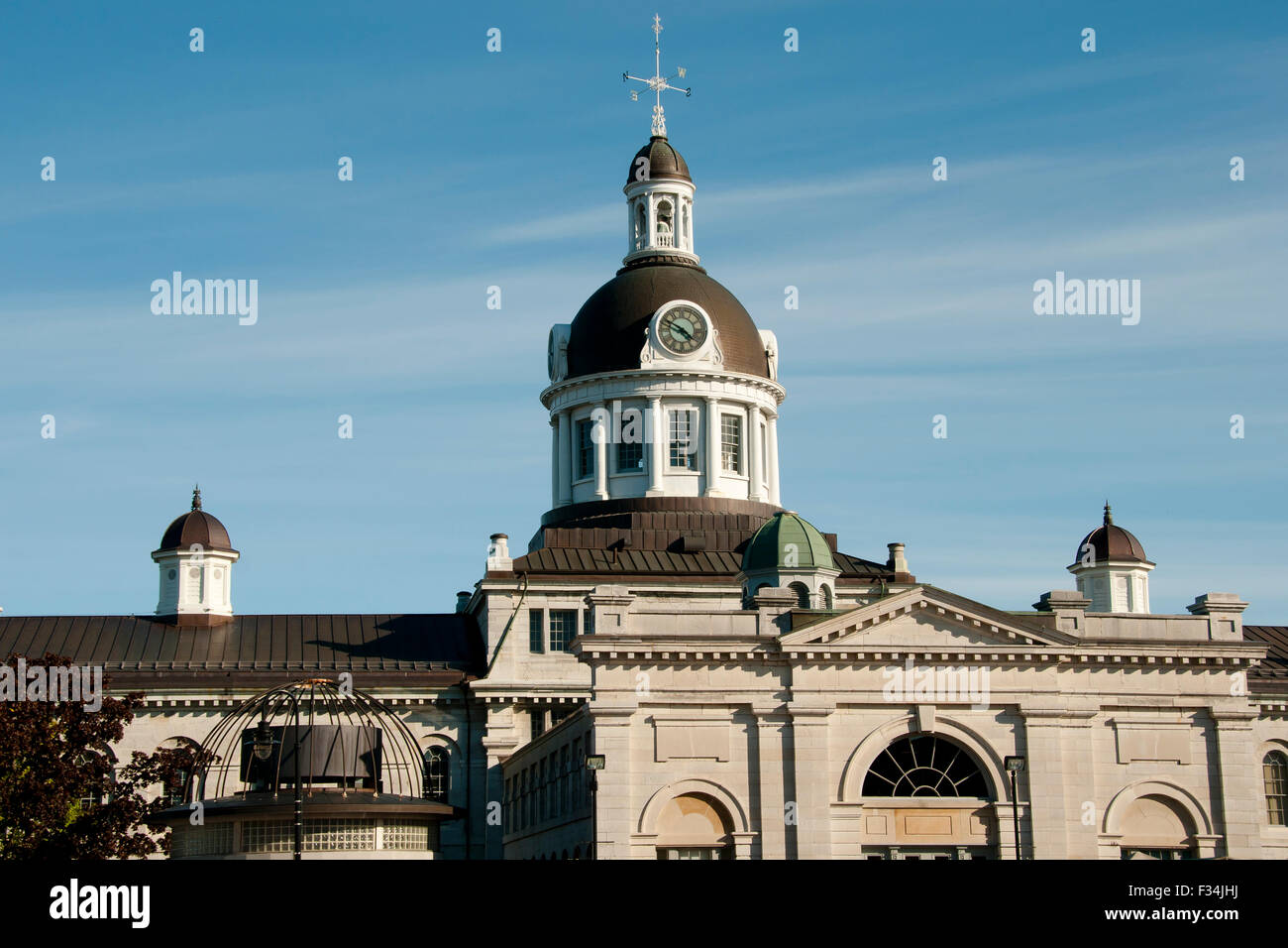 Dôme de Hôtel-de-Ville - Kingston - Canada Banque D'Images