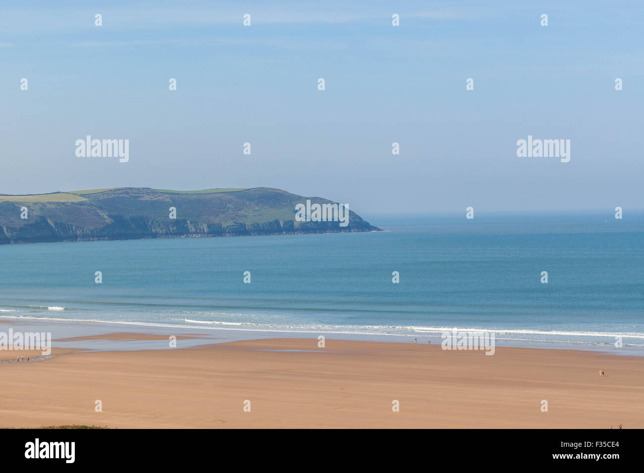 Côte de Woolacombe, North Devon, England, England, UK Banque D'Images