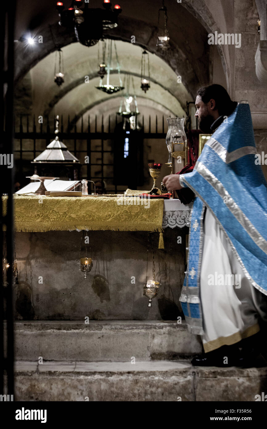 La basilique de San Nicola, Bari, Pouilles, Italie, voyages Banque D'Images