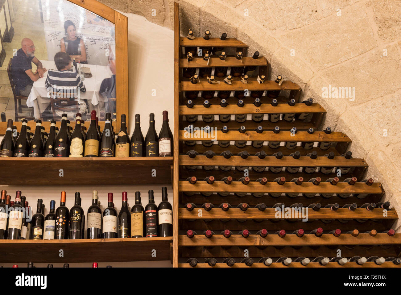 Winery d'un restaurant Banque D'Images