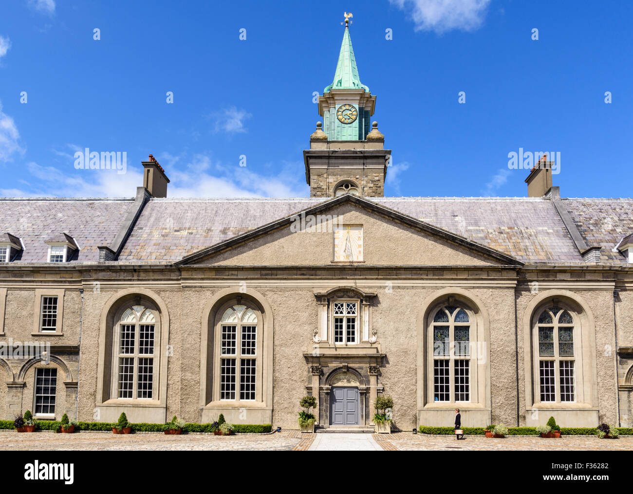 Le 17e siècle Royal Hospital Kilmainham qui abrite aujourd'hui l'Irish Museum of Modern Art, Dublin, Irlande Banque D'Images