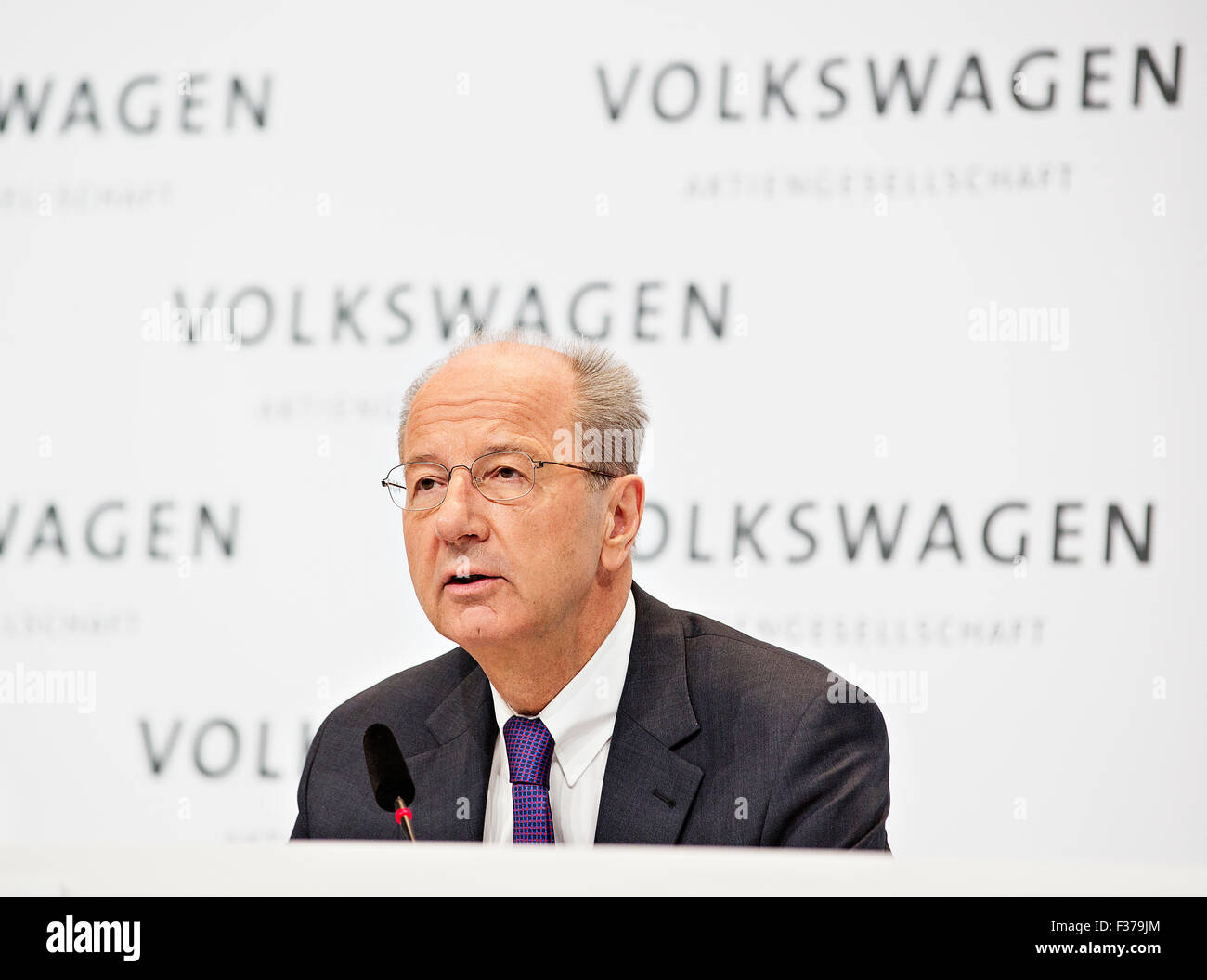 Hans Dieter Poetsch, VW, Volkswagen Banque D'Images
