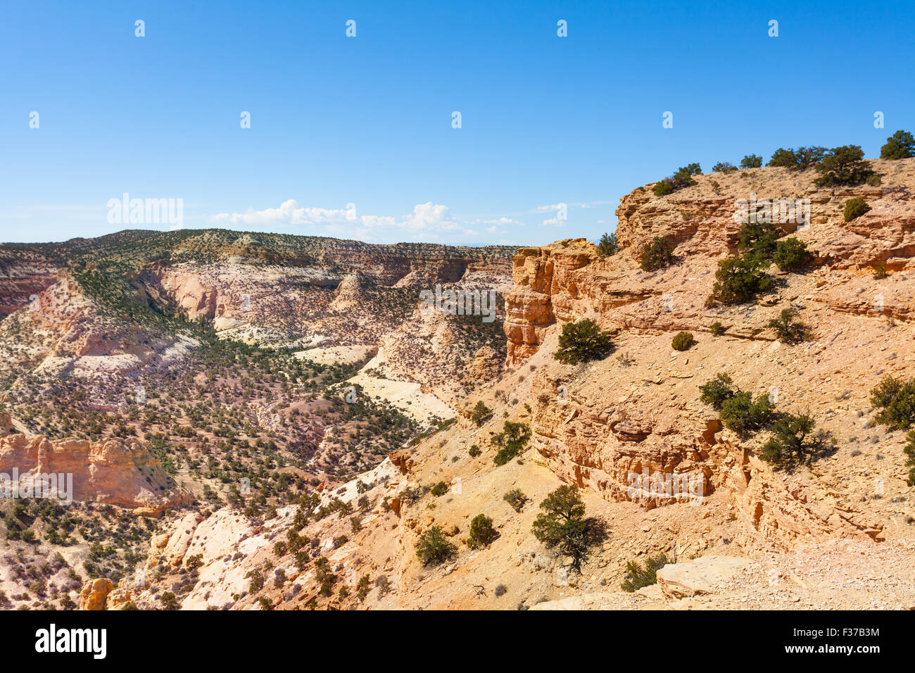 Stoned hills dans Devil's Canyon Emery Comté Banque D'Images