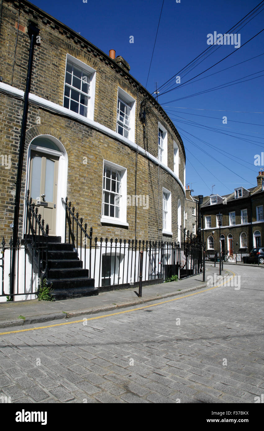 Keystone Crescent, Kings Cross, London, UK Banque D'Images