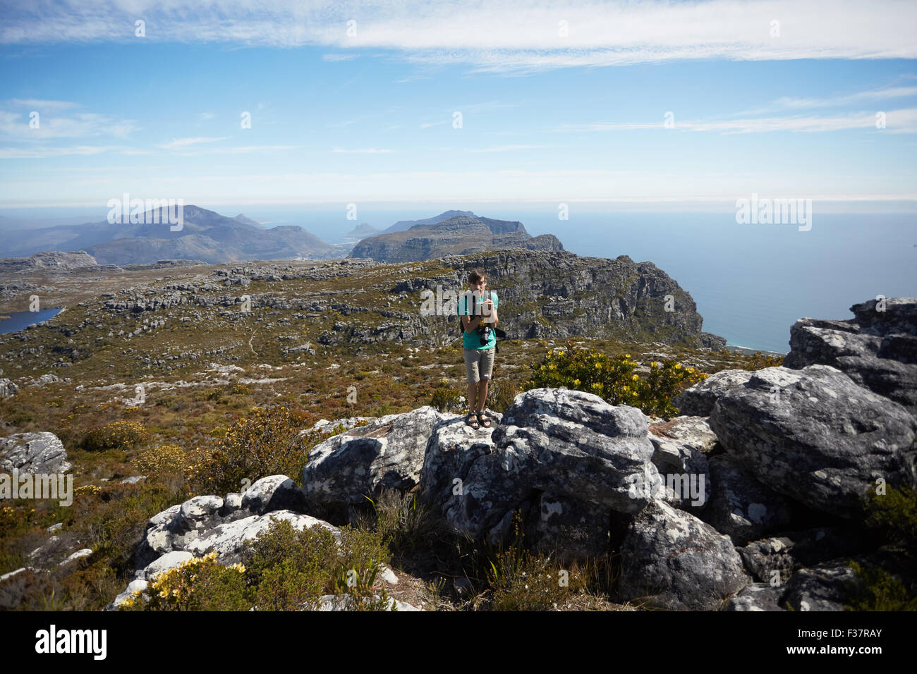 Magnifique paysage de montagne en Afrique du Sud Banque D'Images