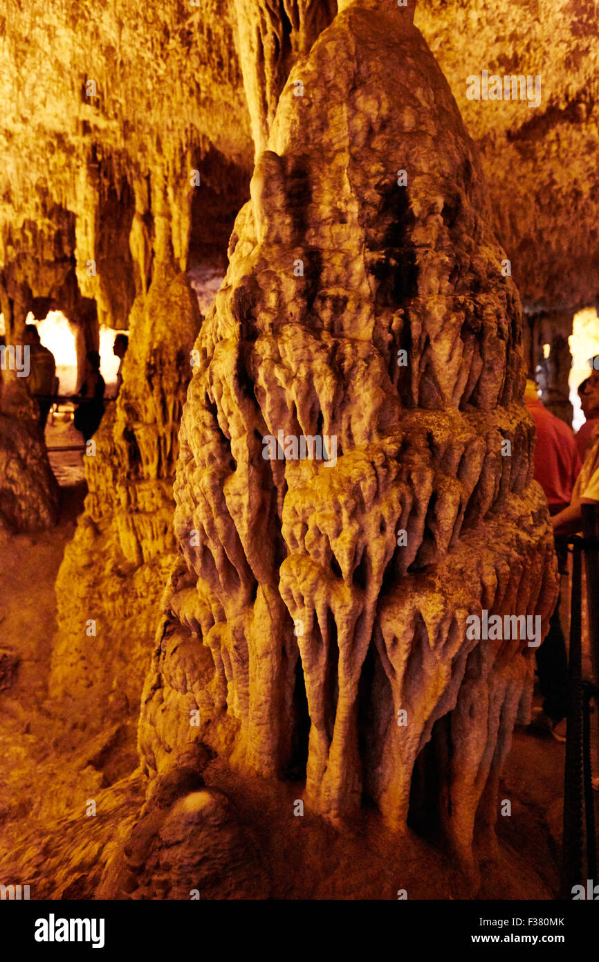 Les Grottes de Neptune, Alghero, Sardaigne Banque D'Images