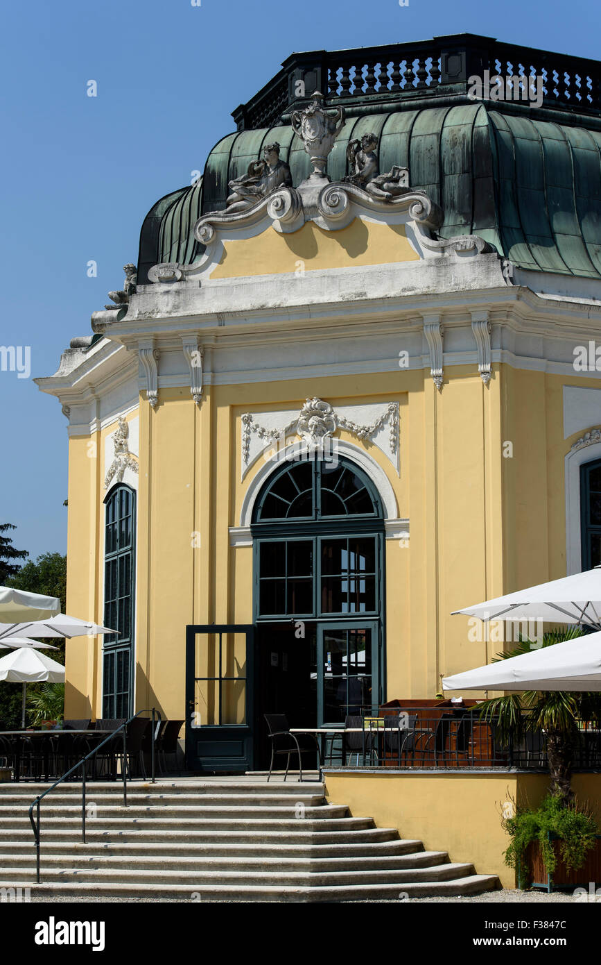 Pavillon de l'empereur au zoo du château de Schönbrunn, Vienne, Autriche, patrimoine mondial Banque D'Images