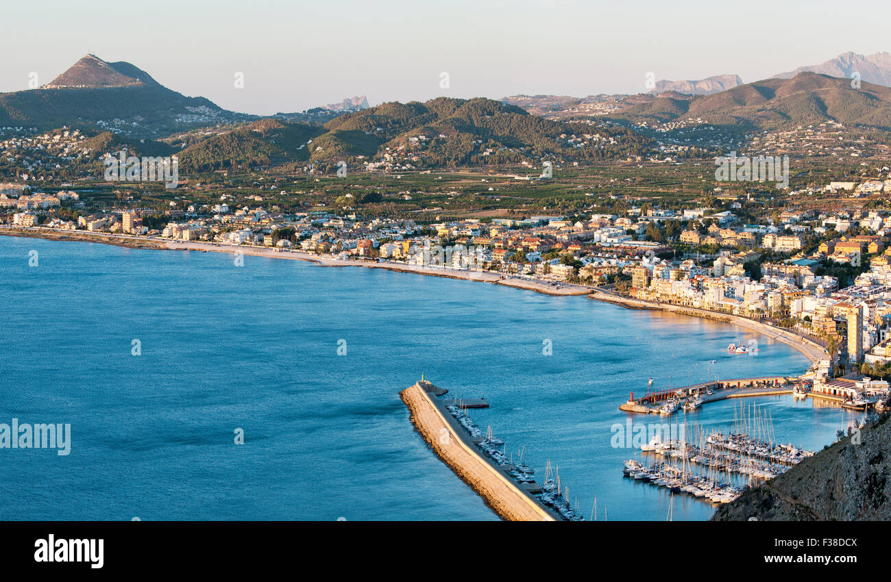 Javea, Costa Blanca, Espagne. Banque D'Images