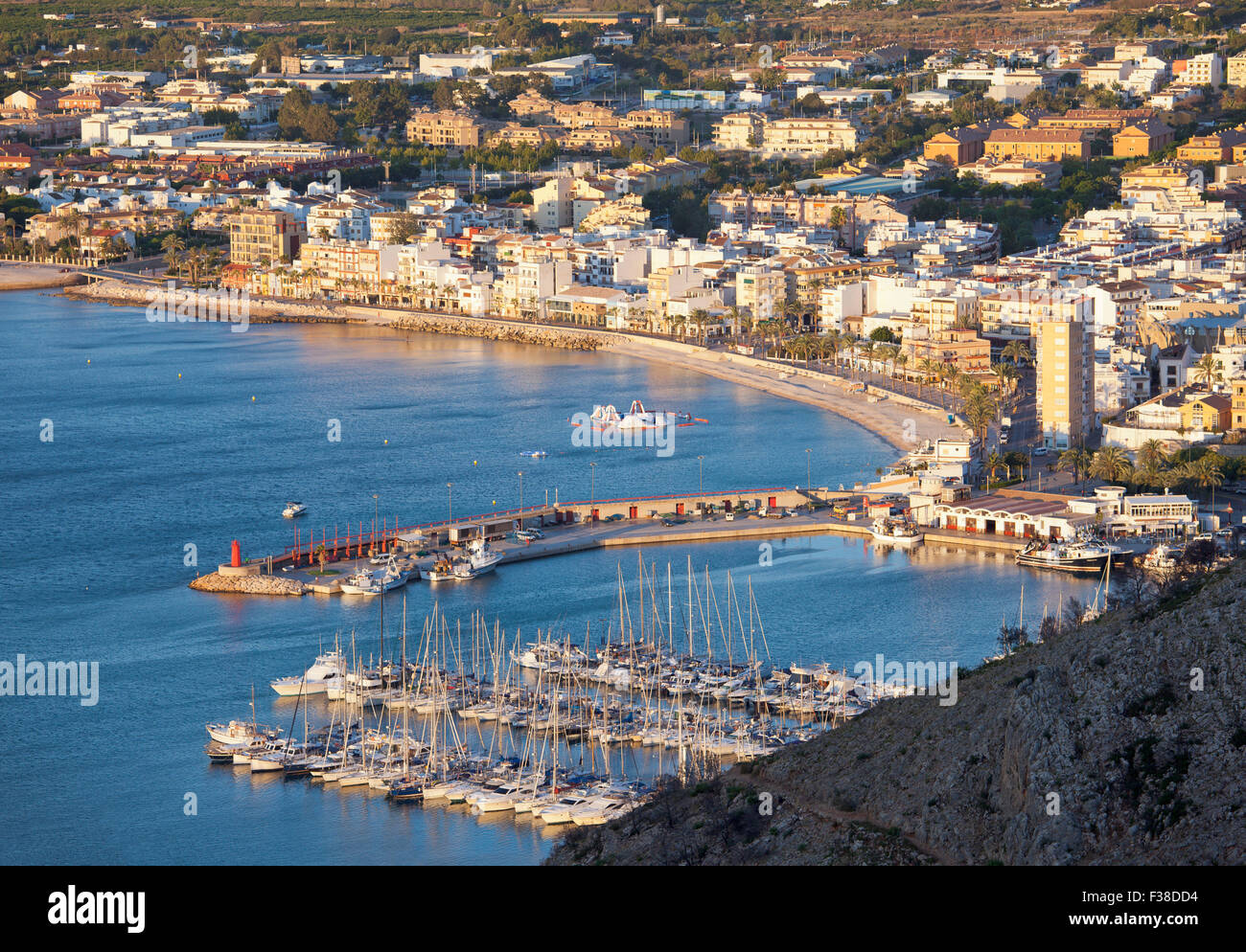 Javea, Costa Blanca, Espagne. Banque D'Images
