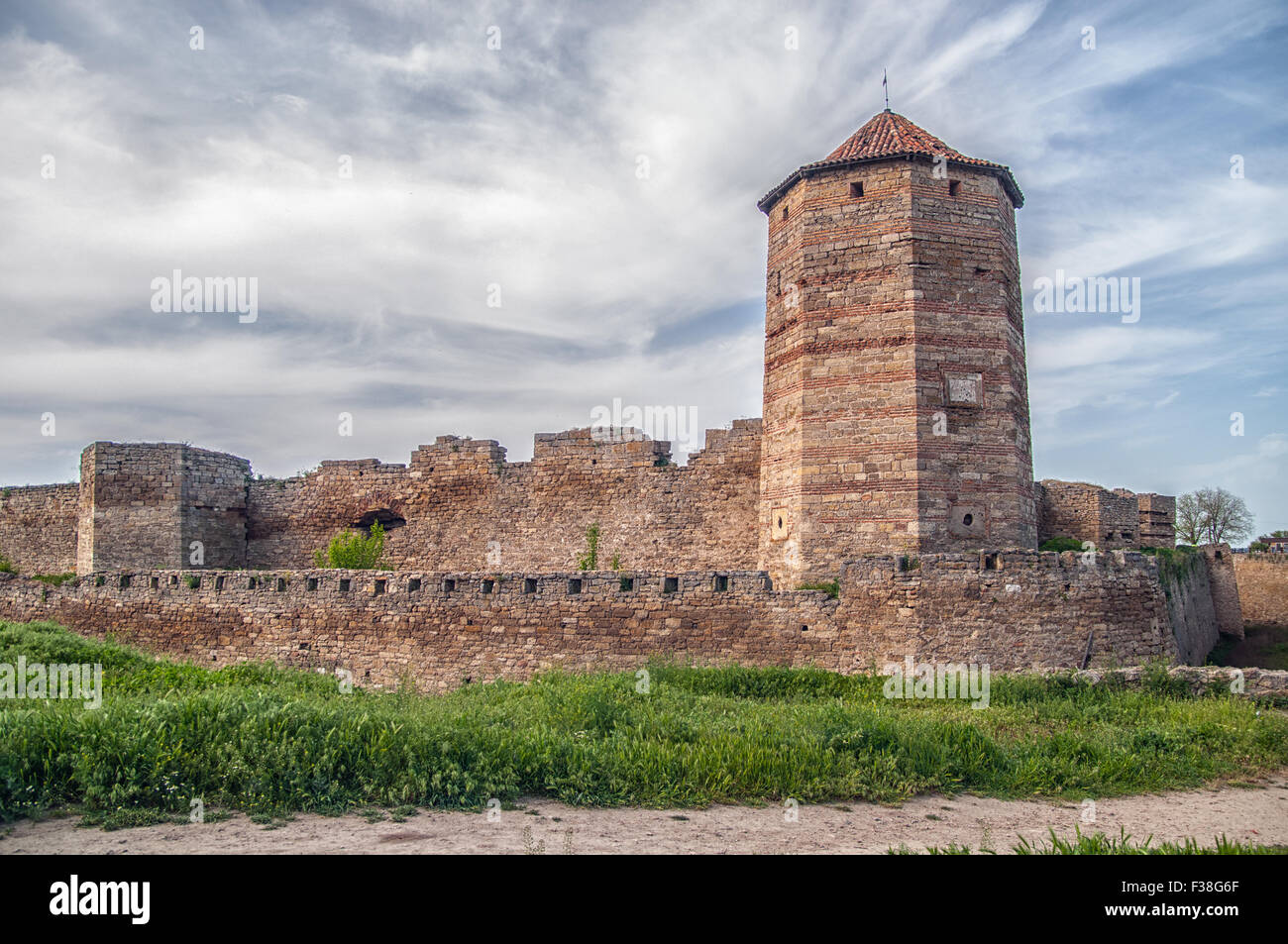 Akkerman ancienne forteresse à Belgorod-Dnestrovsky, près d'Odessa, Ukraine Banque D'Images