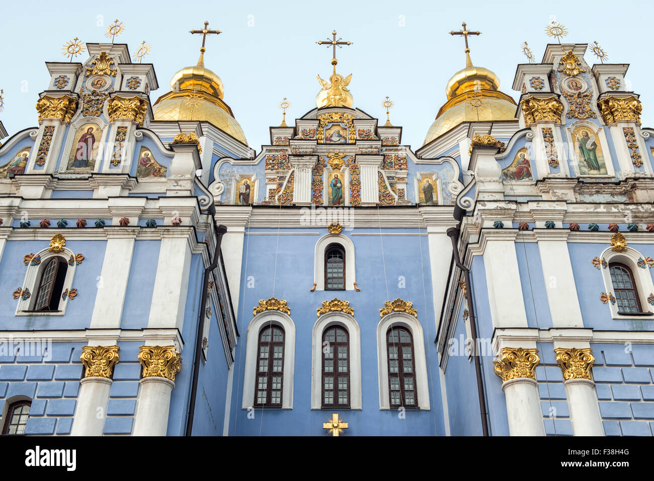 Monastère Saint-michel-au-Dôme-dor - célèbre complexe de l'église à Kiev, Ukraine Banque D'Images