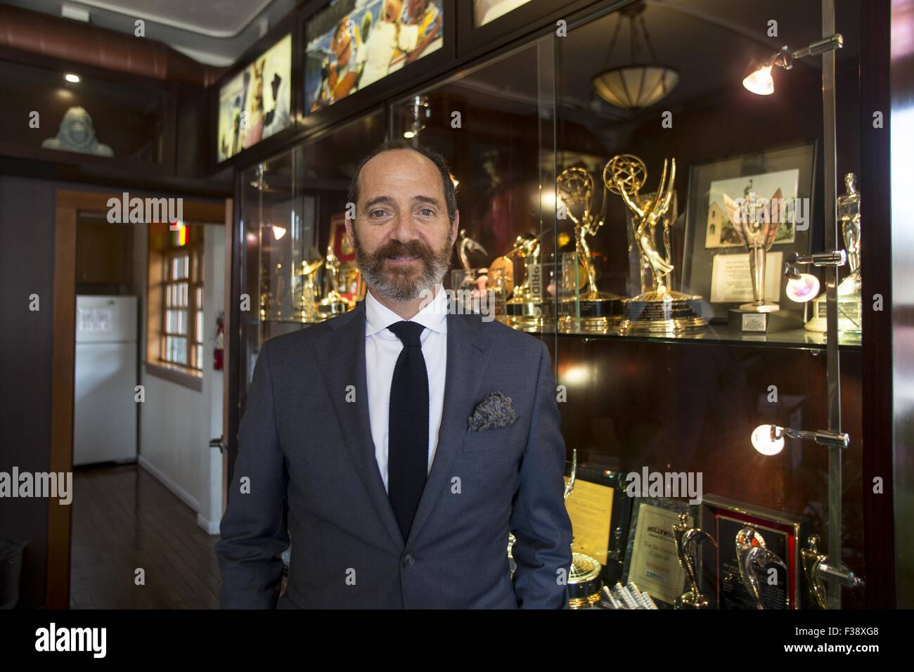 Los Angeles, Californie, USA. 16 Sep, 2015. Peter Schube, président de la compagnie de Jim Henson. © Ringo Chiu/ZUMA/Alamy Fil Live News Banque D'Images