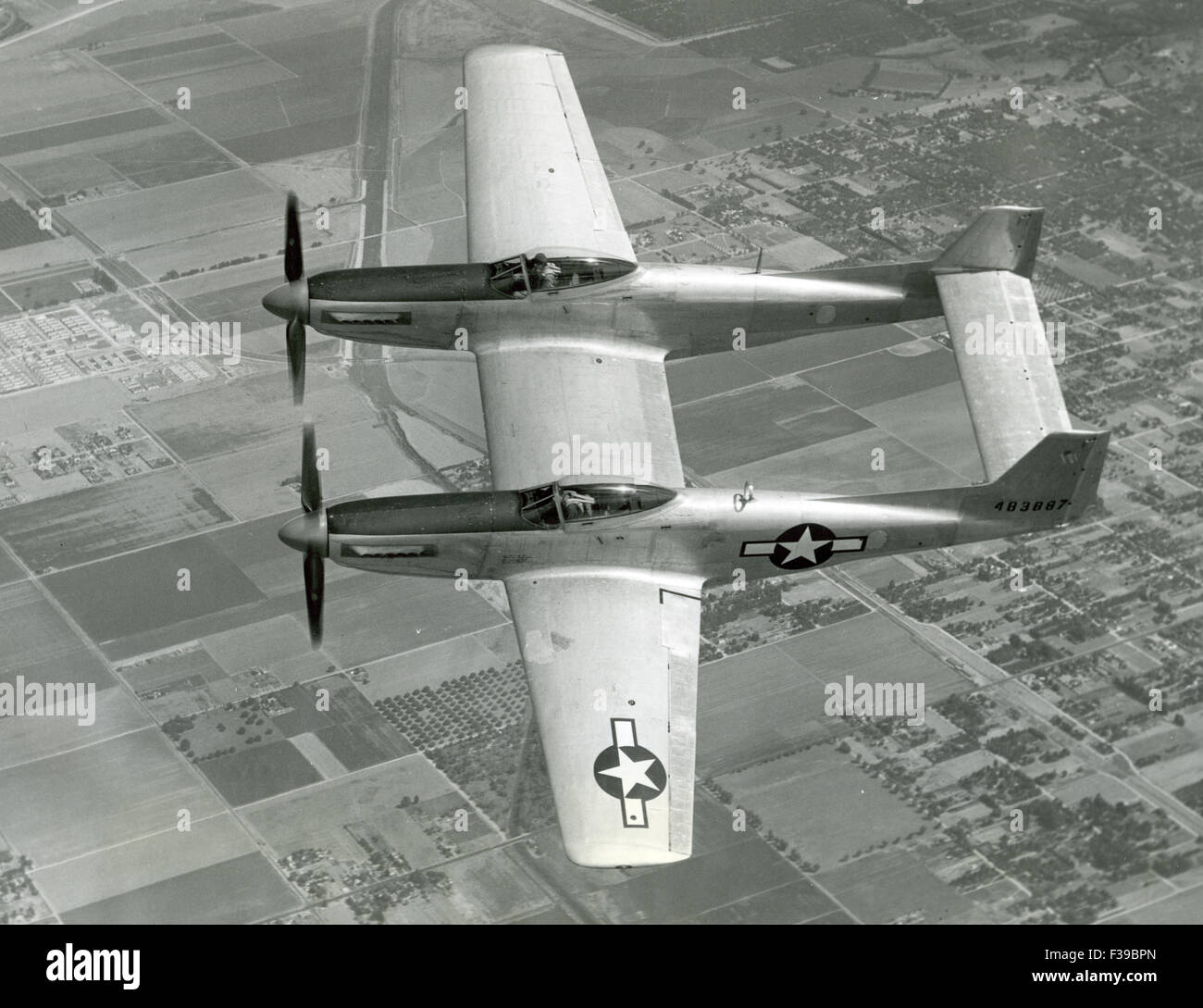 NORTH AMERICAN P-82 Twin Mustang Banque D'Images