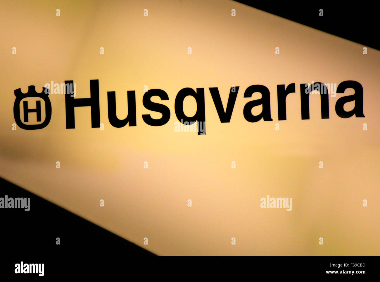 Markenname : 'Husqvarna", Berlin. Banque D'Images
