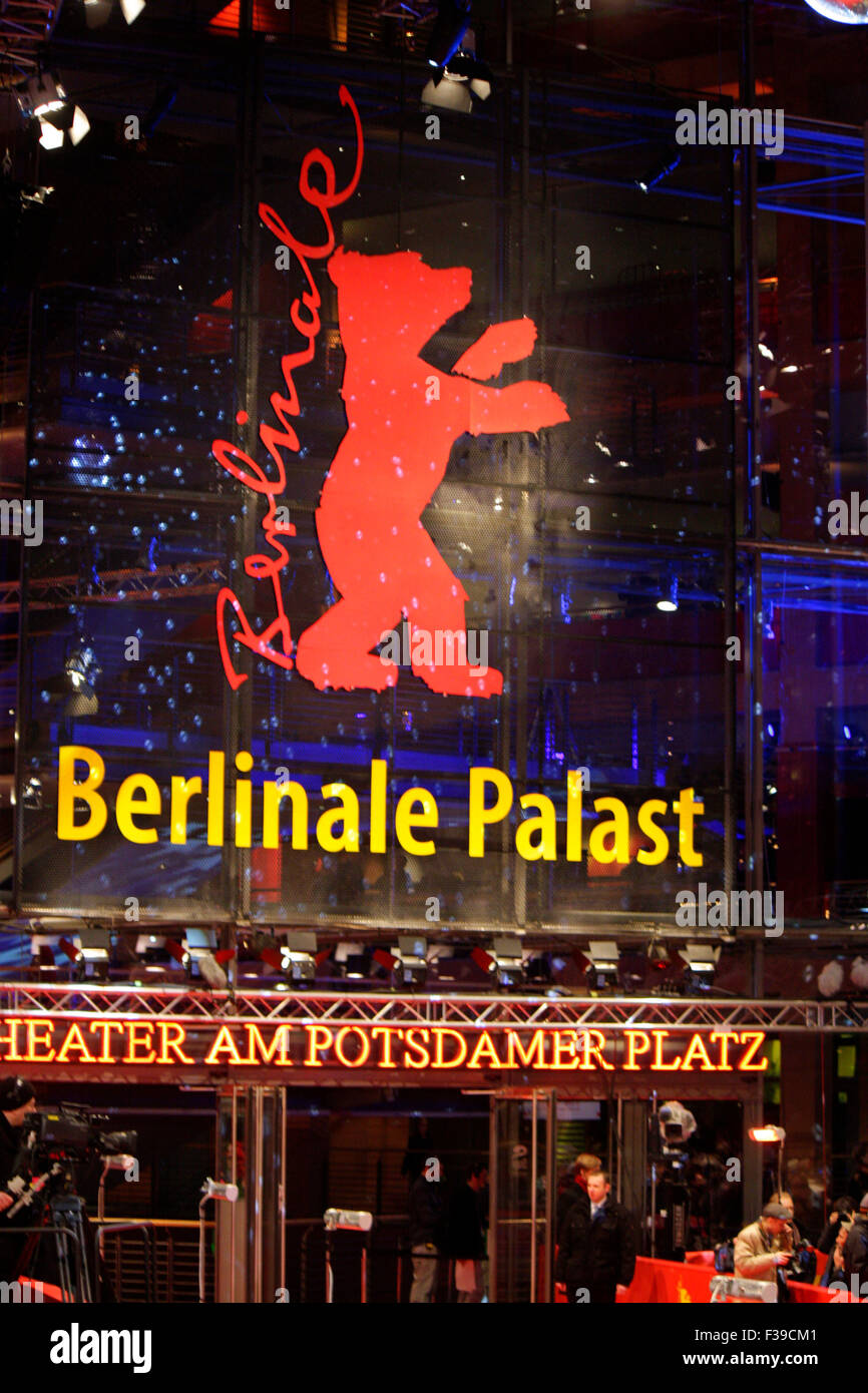 Impressionen - Berlinale 2014, Berlinale Palast, Februar 2014, Berlin. Banque D'Images