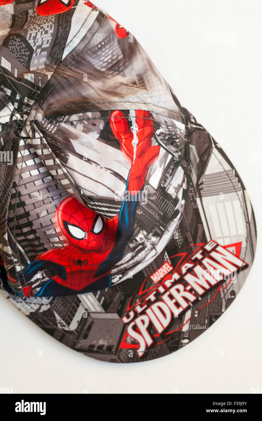 Détails sur Marvel Ultimate Spider-man baseball cap Banque D'Images