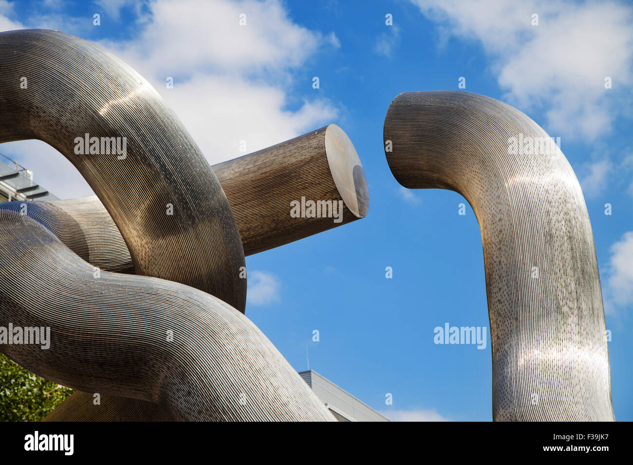 Sculpture Berlin, conçu par Brigitte Matschinsky et Martin Denninghoff, Berlin, Allemagne. Banque D'Images