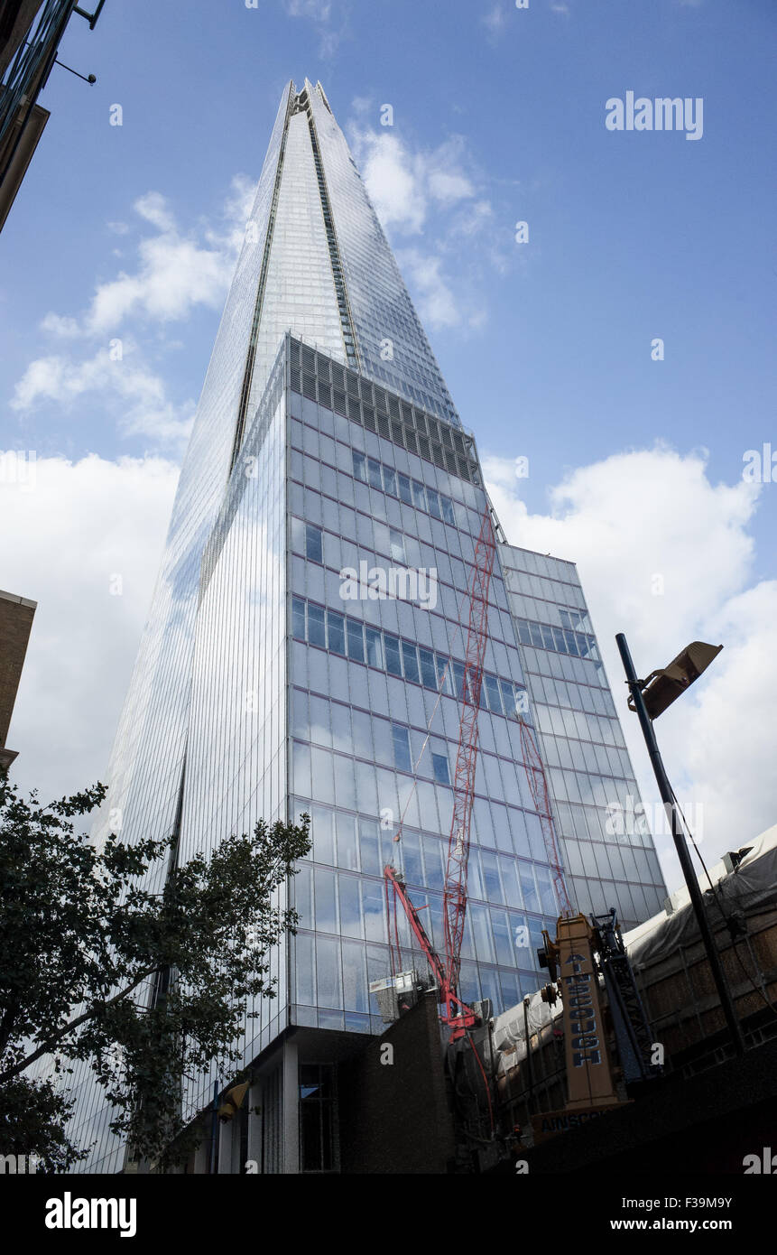 Le shard, London, l'un des bâtiments emblématiques de cette ligne les rives de la Tamise à Londres, la capitale de l'Angleterre. Banque D'Images