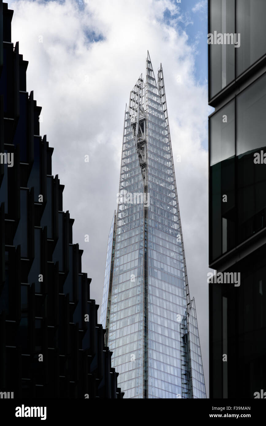 Le shard, London, l'un des bâtiments emblématiques de cette ligne les rives de la Tamise à Londres, la capitale de l'Angleterre. Banque D'Images