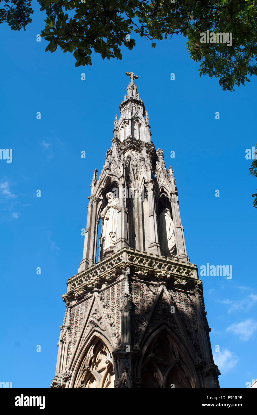 Le Mémorial des martyrs, Oxford, Oxfordshire, England, UK Banque D'Images