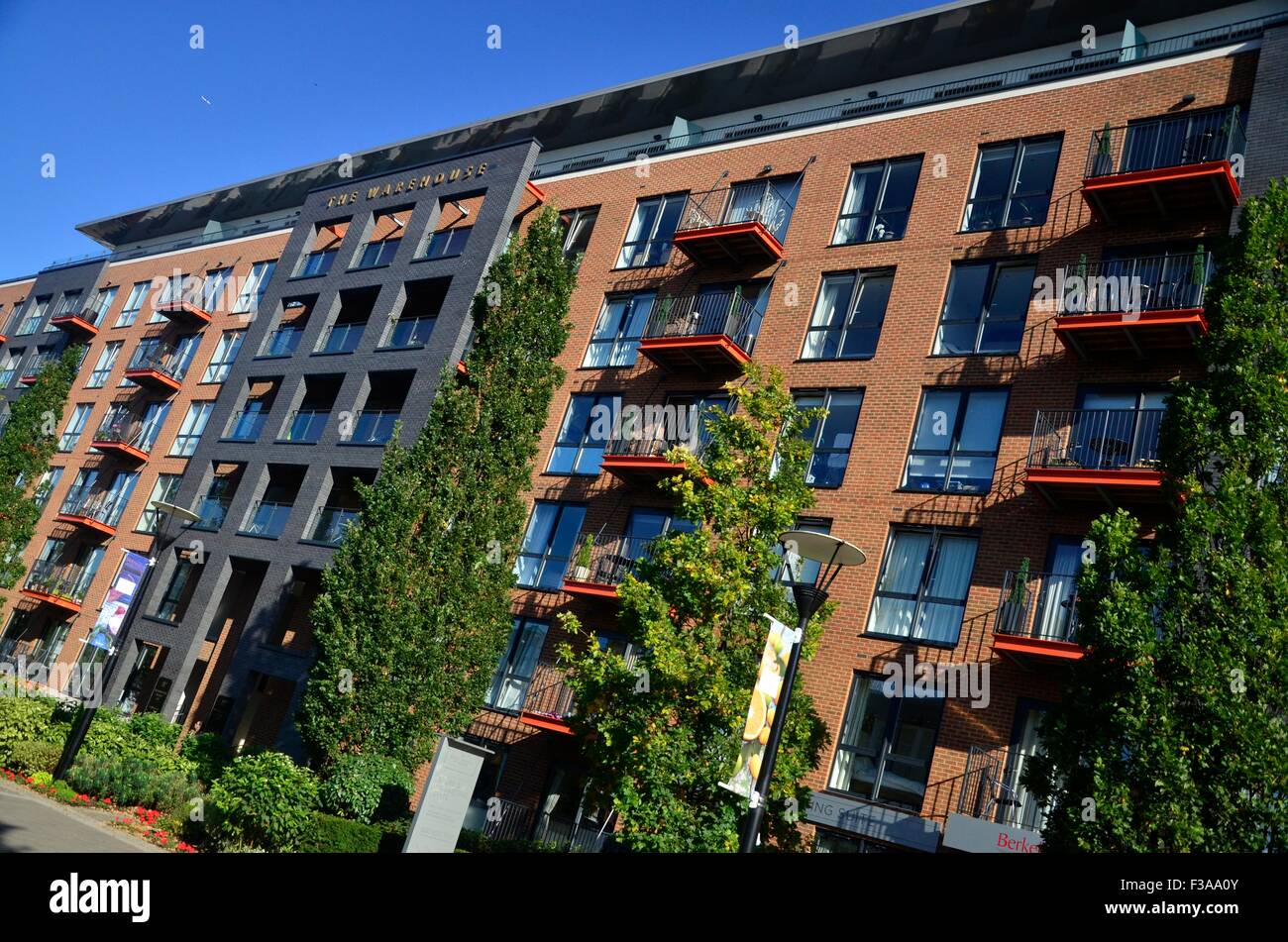 Les appartements de l'Arsenal royal de Woolwich de développement, Londres, Angleterre, Royaume-Uni Banque D'Images