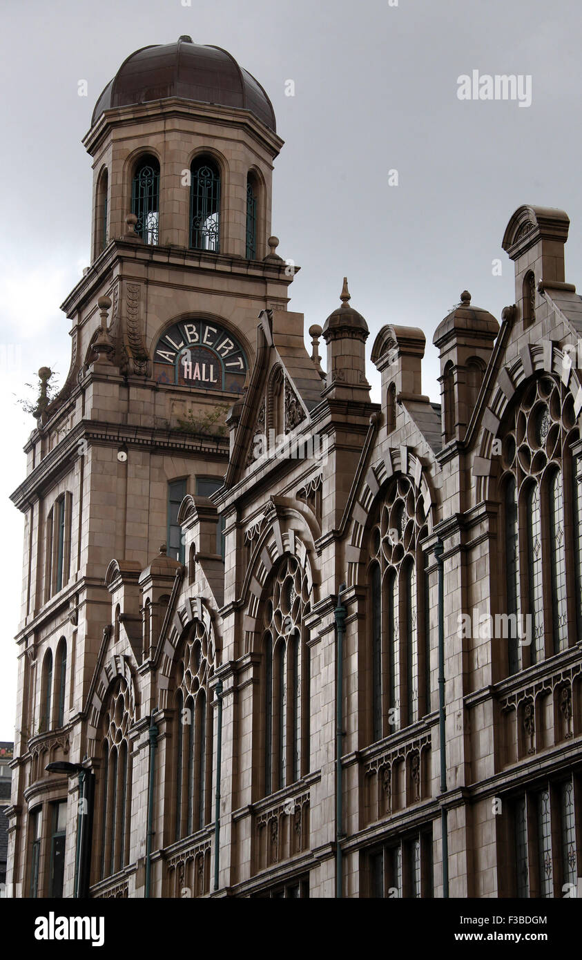 Albert Hall à Manchester qui a été construit comme une chapelle méthodiste wesleyenne et Mission en 1910 et est maintenant un lieu d'événements Banque D'Images