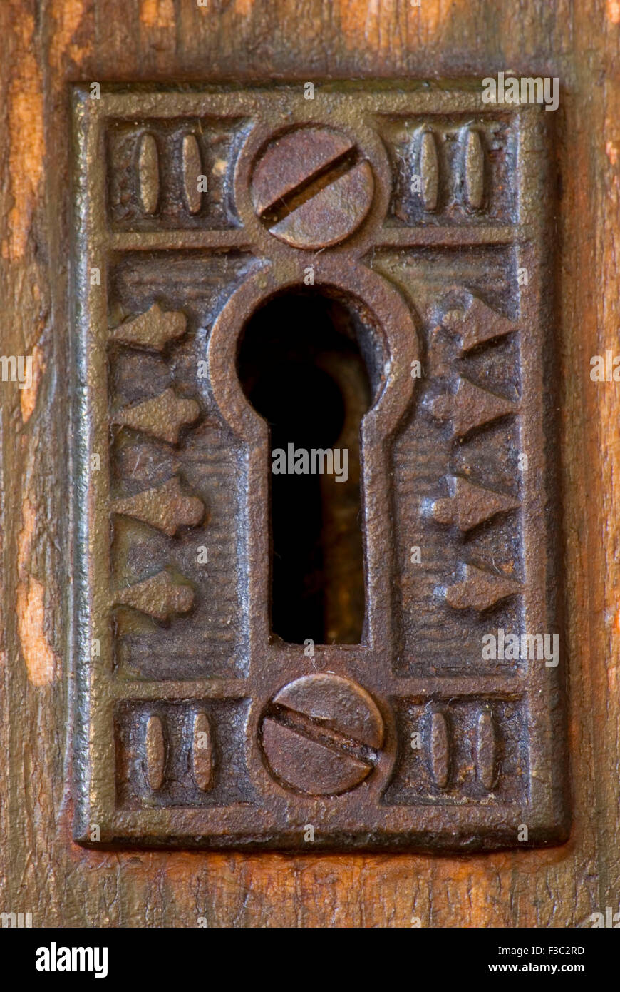 Serrure de porte ancienne, église, Oysterville Oysterville, Washington Photo Stock Alamy