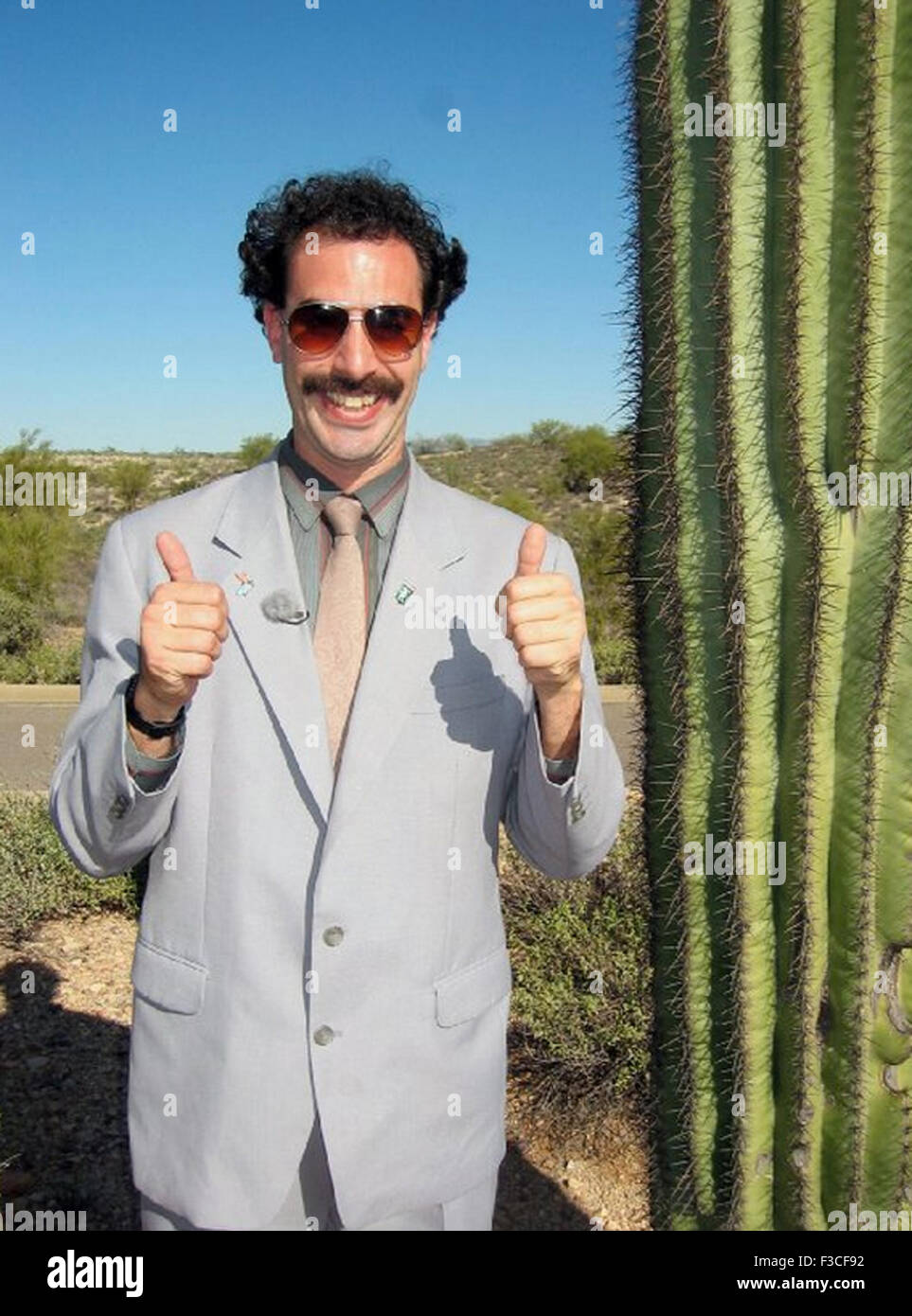 2006 BORAT quatre par deux film avec Sacha Baron Cohen Banque D'Images