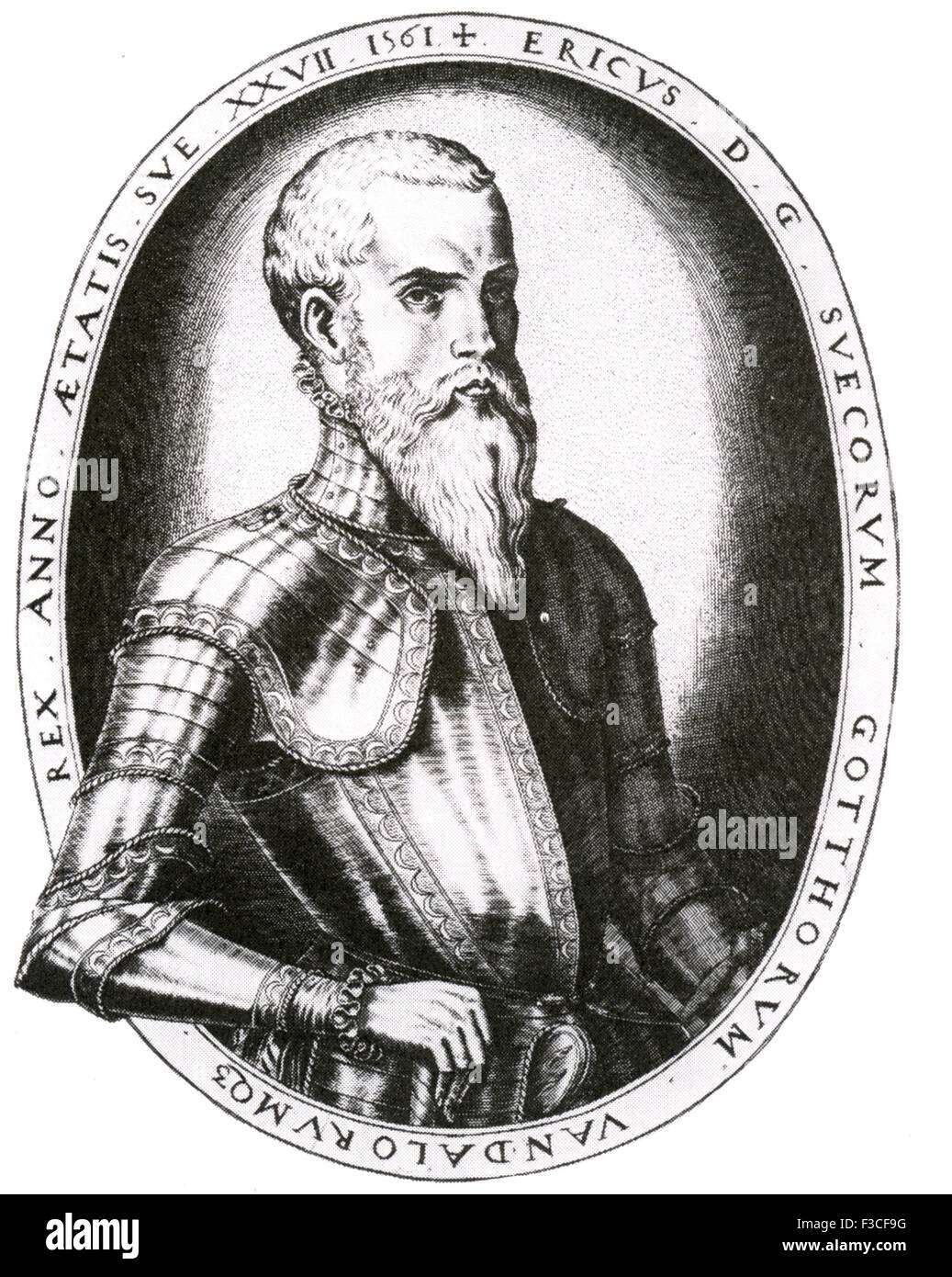 Roi Erik XIV DE SUÈDE (1533-1577) Banque D'Images