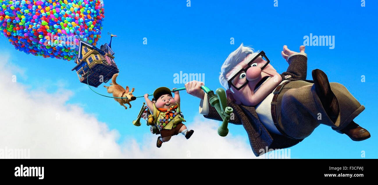 UP 2009 Disney/Pixar Animation Banque D'Images