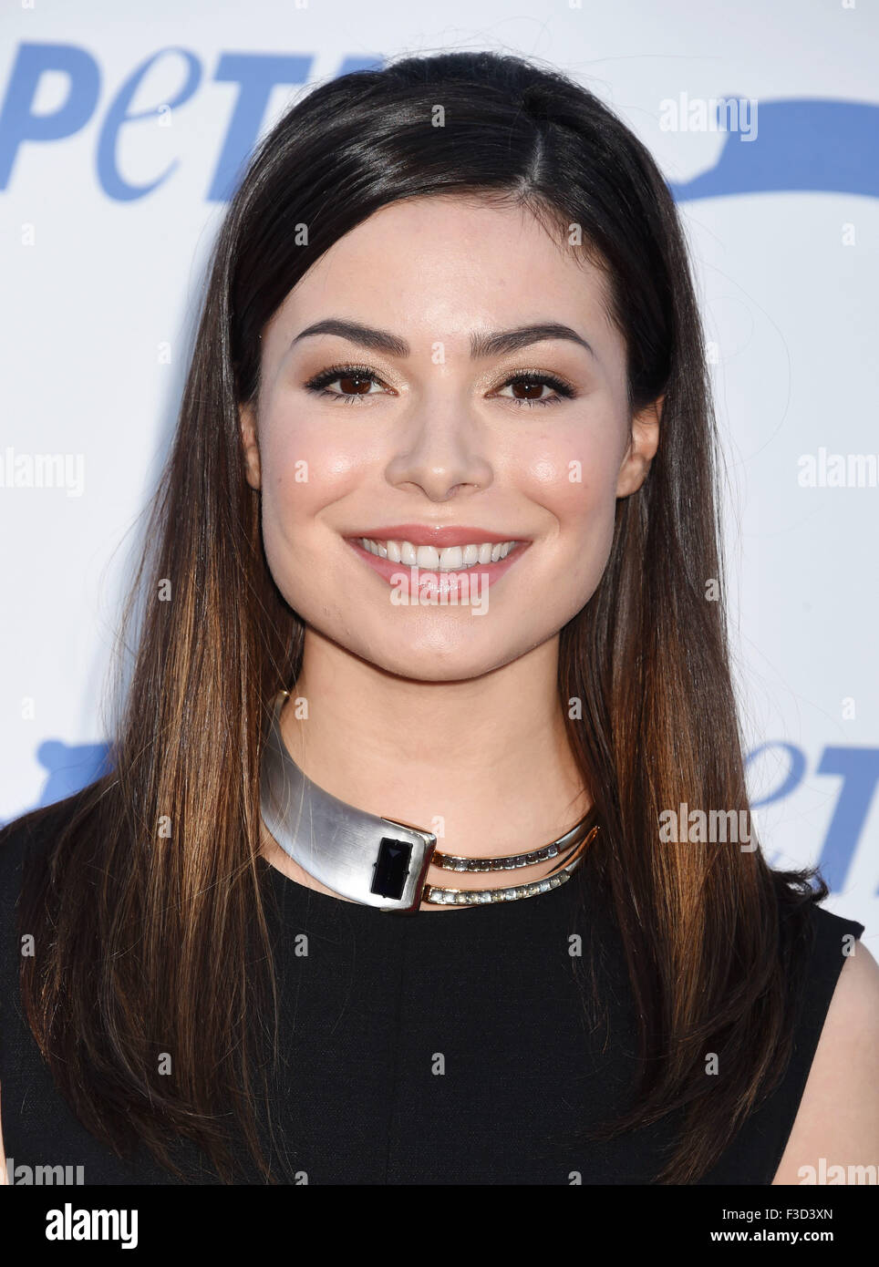 MIRANDA COSGROVE actrice US en septembre 2015. Photo Jeffrey Mayer Banque D'Images