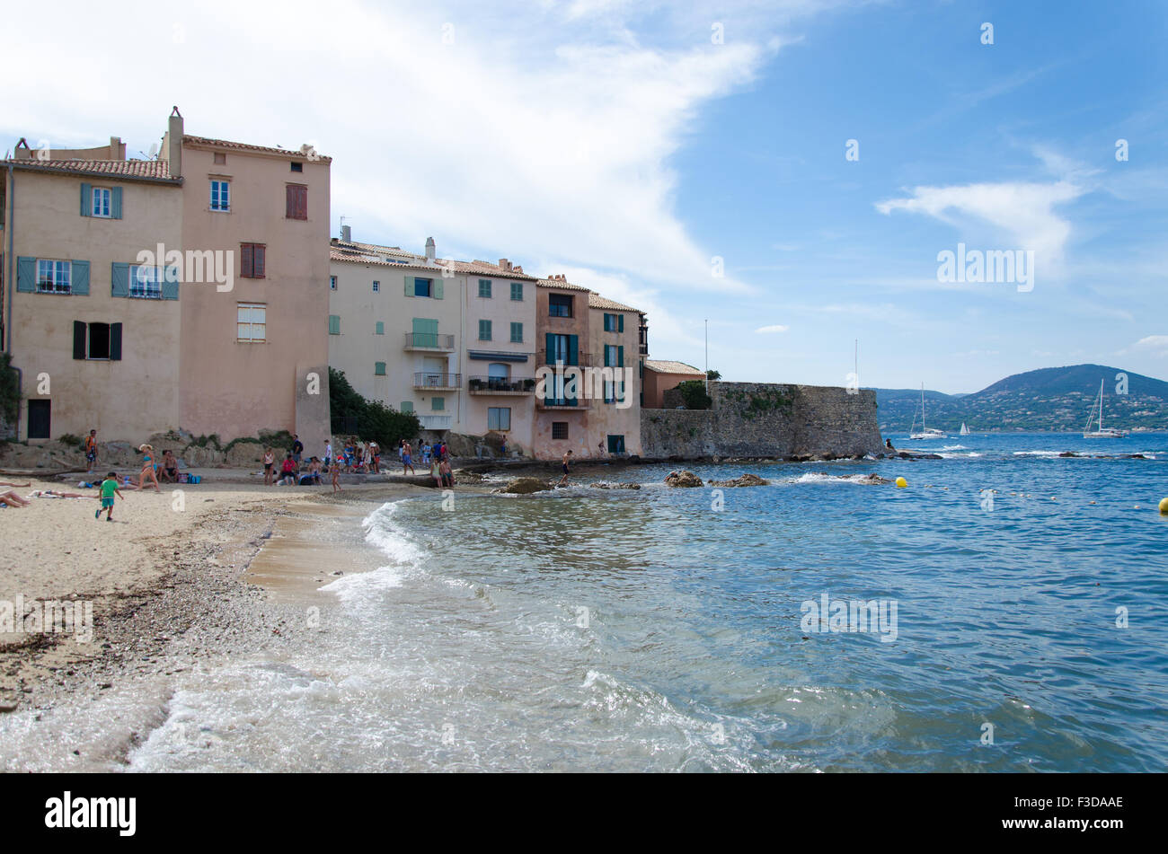 La Ponche à Saint Tropez en France Banque D'Images