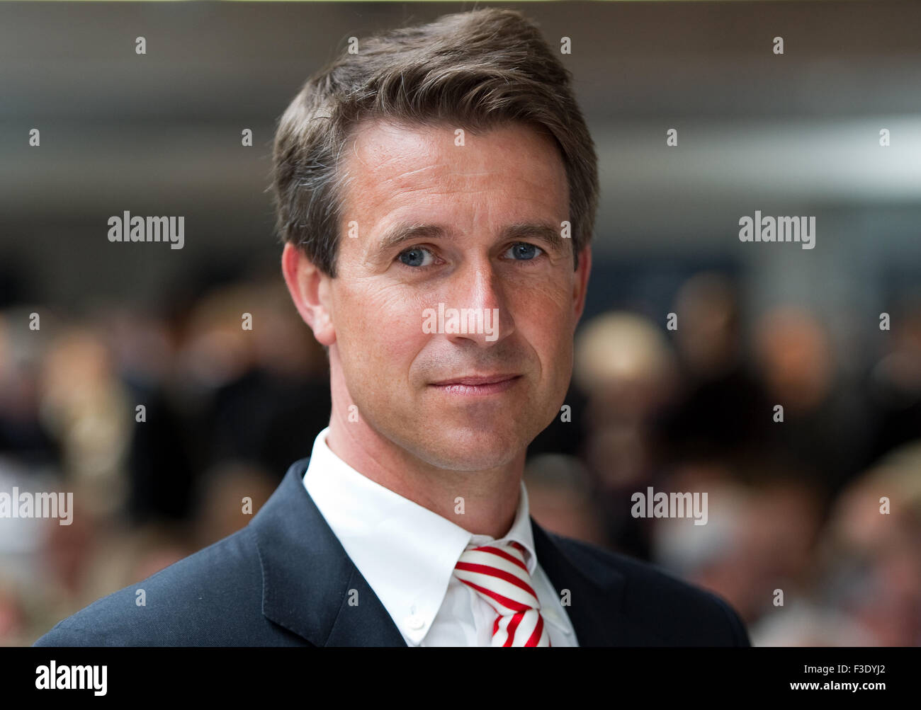 Dresde, Allemagne. 13 Sep, 2010. Entrepreneur allemand Stefan Quandt à l'SOLARWATT AG Centre de logistique pour l'inauguration d'une nouvelle ligne de production à Dresde, Allemagne, 13 septembre 2010. Quandt est actionnaire de BMW AG (autour de 17,4 pour cent), actionnaire de SOLARWATT AG, et actionnaire unique de la société de portefeuille de gestion stratégique, Delton. Photo : ARNO BURGI/dpa/Alamy Live News Banque D'Images
