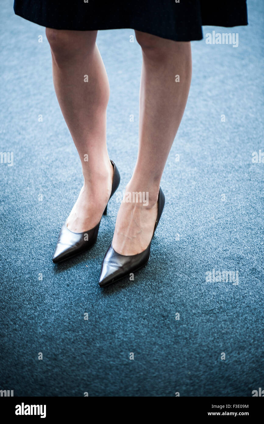 Robe de femme chaussures Banque D'Images