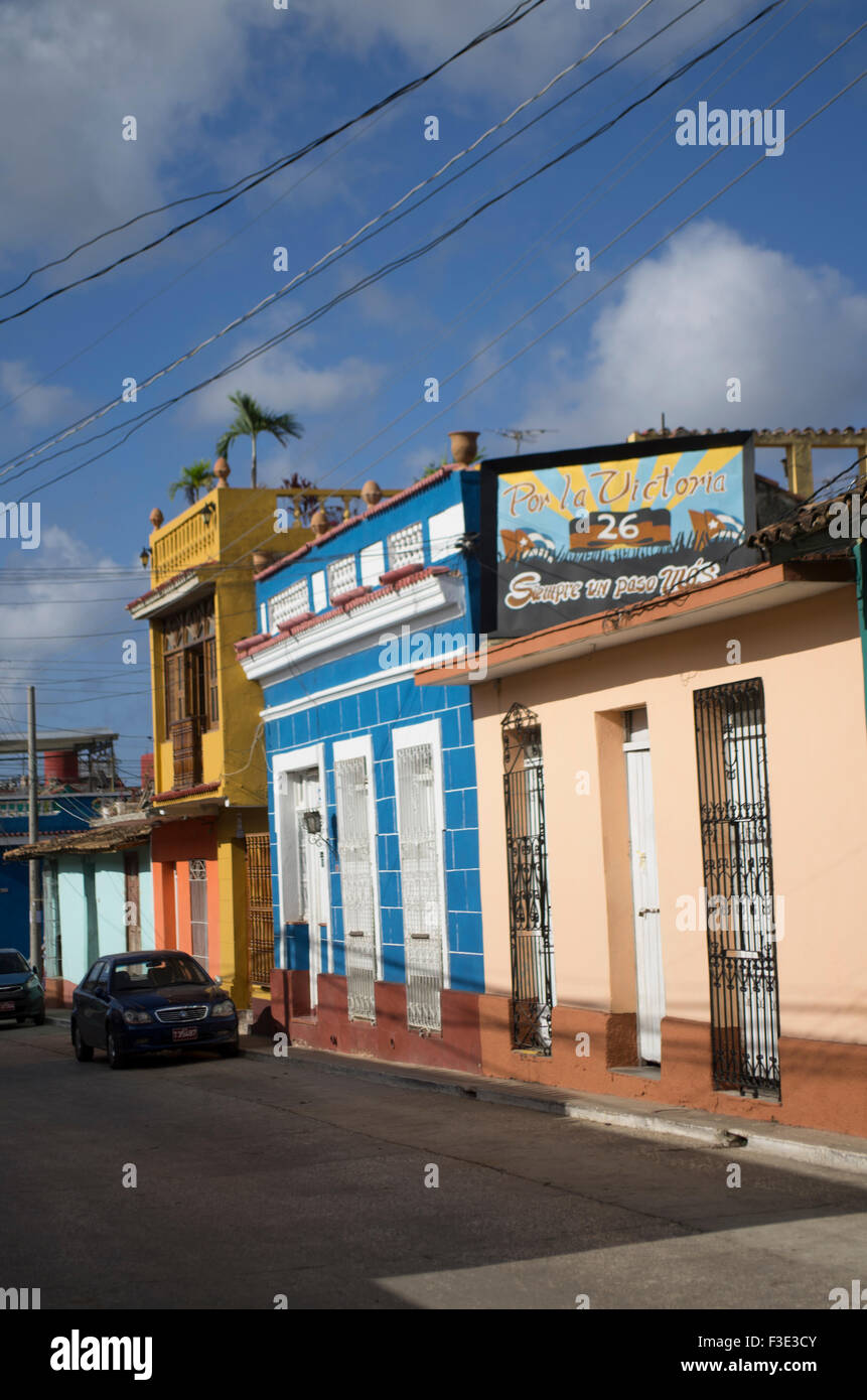 Trinidad, une ville dans le centre de Cuba situé dans la province de Sancti Spiritus non loin de la valle de los Ingenios. Banque D'Images